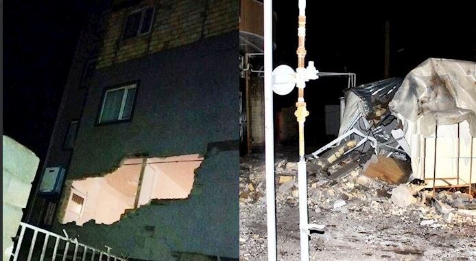 The quake was also felt in the neighbouring provinces of Lorestan and Ilam and Kordestan, as well as in the border areas of Iraq. At least 161 aftershocks, ranging from 2.4 to 5.2 magnitude, have been registered in the region so far. Image tweeted by MaddJavati