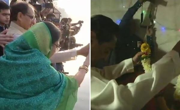 Madhya Pradesh Elections 2018: CM Shivraj, Congress leader Kamal Nath offer prayers before polling Madhya Pradesh Elections 2018: CM Shivraj, Congress' Kamal Nath offer prayers ahead of polling