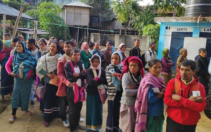 Mizoram Assembly Election 2018: 29% voter turnout recorded in first four hours Mizoram Assembly Election 2018: 29% voter turnout recorded in first four hours