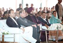 In Pictures: Navjot Singh Sidhu Steals Spotlight At Katarpur Corridor Event