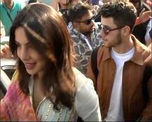 PHOTOS: Priyanka Chopra, Nick Jonas arrive in Jodhpur for their wedding