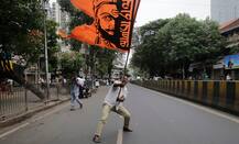 PICS: Celebrations After 16 Percent Maratha Reservation Bill Is Passed In Maha Assembly For Maratha Community