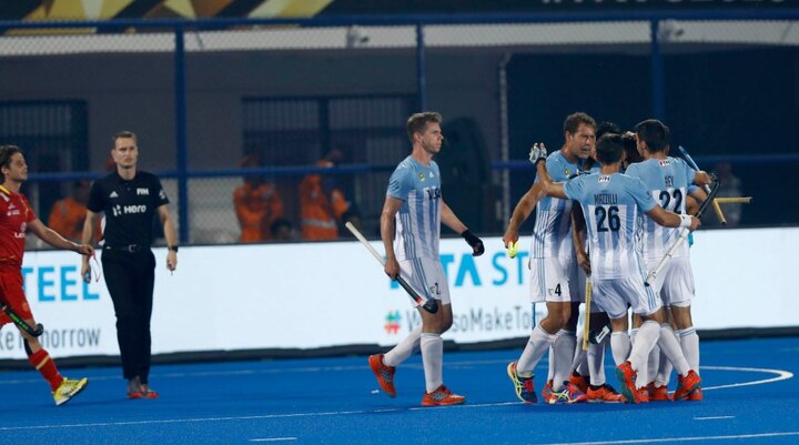 Hockey World Cup: Olympic champions Argentina toil hard for 4-3 win over Spain Hockey World Cup: Olympic champions Argentina toil hard for 4-3 win over Spain