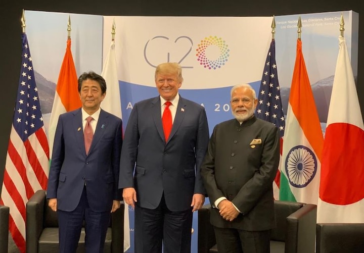 Modi terms Japan-US-India partnership as 'JAI', says it means success Modi terms Japan-US-India partnership as 'JAI', says it means success