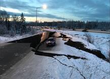 PICTURES: Massive 7.0 Earthquake Causes Significant Damage in Alaska, Crumbles Road