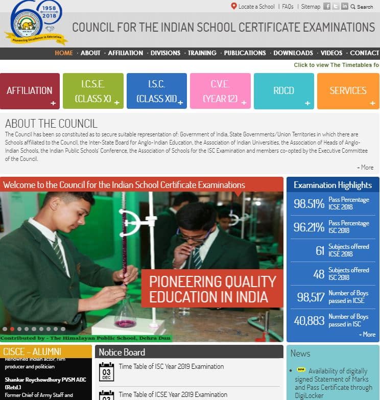 ICSE 2019 Timetable: Class 10th, 12th exam schedule out @cisce.org; Exams begin 22nd Feb 2019, check datesheet ICSE 2019 Timetable: Class 10th, 12th exam schedule out @cisce.org; Exams begin 22nd Feb 2019, check datesheet