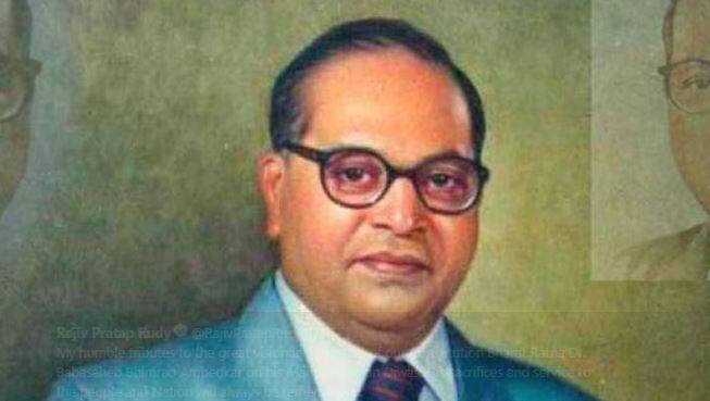Capt.Amarinder Singh wrote “Babasaheb Ambedkar recognised the principles of liberty, equality and fraternity as the principles of life. His lifelong fight for equal rights and opportunity for all made him a revered leader in India and the world. My respects to the Father of Indian Constitution.”/ Twitter
