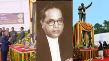 PICS: Politicians Bow To Dr. Babasaheb Ambedkar On Mahaparinirvan Diwas