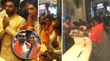 Newlyweds Deepika-Ranveer INSIDE Siddhivinayak temple seeking blessing of Bappa with family members!