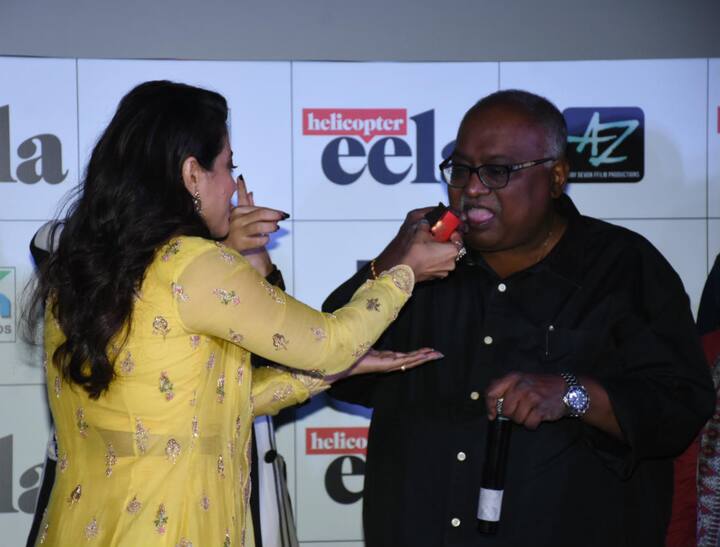 Kajol with 'Helicopter Eela' director Pradeep Sarkar. (Photo: Photo: Manav Manglani)