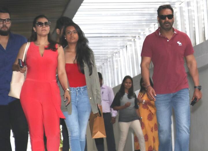 While the Bollywood couple had their 15 yr old daughter accompanying them, their 7 yr old son Yug wasn't with them this time!