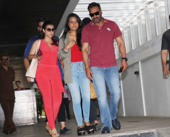 The trio was on lunch outing on Tuesday making for some good family pics yet again.