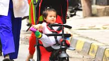 Inaaya Naumi Kemmu out for a walk; Soha Ali Khan's daughter looks cute like a button!
