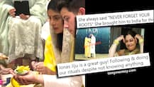 Priyanka Chorpa-Nick Jonas Engagement: Tweeple go gaga over couple's roka ceremony pictures!