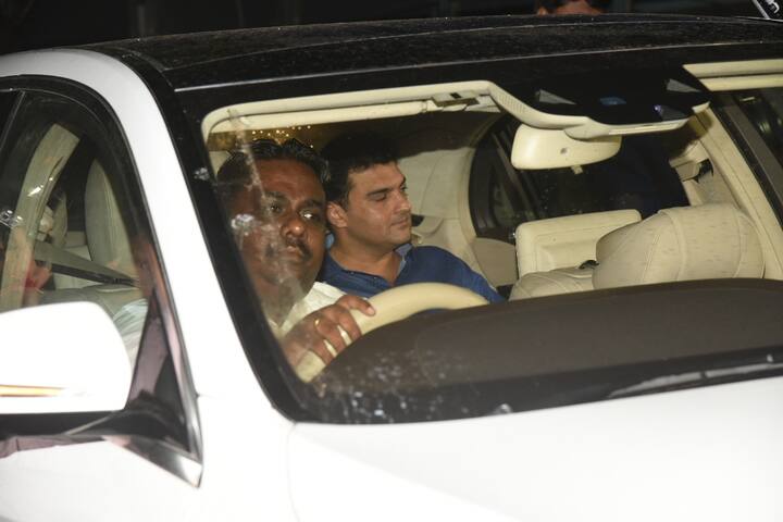 Sidharth Roy Kapur who's also the producer of Priyanka's upcoming movie 'The Sky Is Pink' that stars Farhan Akhtar and Zaira Wasim in lead roles alongside her, also arrived for the Engagement Bash of Peecee and Nick