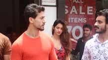 In Pics: Tiger Shroff & rumoured girlfriend Disha Patani enjoy a Sunday lunch date