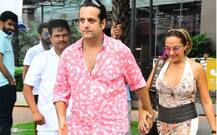 IN PICS: Fardeen Khan walks hand-in-hand with wife Natasha on their LUNCH DATE