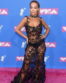 IN PICS: These Hollywood CELEBS left little to imagination in their semi-naked & BOLD AVATAR on the RED CARPET of MTV VMA Awards 2018!
