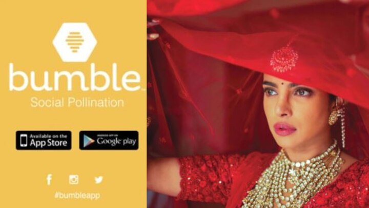 Priyanka Chopra gets Tinder like dating app 'Bumble' in India which allows ‘only woman to make first move’ Priyanka Chopra gets Tinder like dating app 'Bumble' in India which allows ‘only woman to make first move’