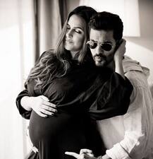 Neha Dhupia's picture timeline from May to August when she was hiding her baby bump in loose clothes!