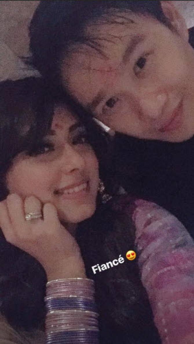 The couple met for the first time on the sets of 'Agent Raghav' and fell for each other. The show went off-air in 2016 & the couple is going strong since then. (Photo: Instagram)