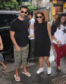 Neha Dhupia birthday: Angad Bedi takes his PREGNANT WIFE out on a lunch date; INSIDE PICS