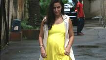 PICS: Mommy-to-be Neha Dhupia flaunts her baby bump as she gets snapped in Bandra!