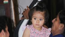 PICS: Soha Ali Khan's daughter Inaaya visits aunt Kareena's house!