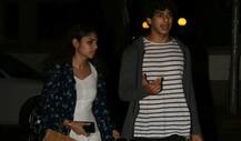 IN PICS: Dhadak actor Ishaan Khatter gets UNCOMFORTABLE as paparazzi clicks him with a mystery girl!