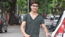 PICS: A specsy Ibrahim Ali Khan is all smiles at the paparazzi as daddy Saif is chilling in Maldives with family!
