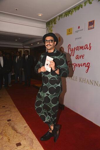 The energetic Ranveer Singh was at his usual best at the launch event.