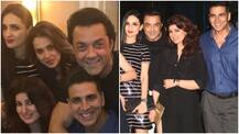 In Pics: Akshay Kumar CELEBRATES his birthday with wife Twinkle Khanna, Bobby Deol, Tanya Deol