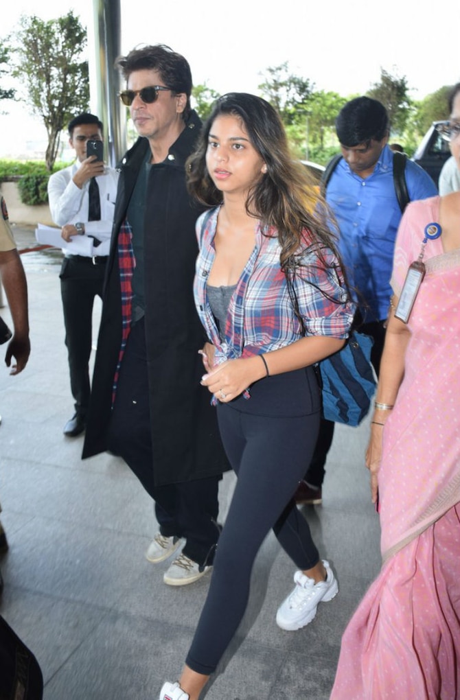 Suhana Khan Is Back From London, Spotted In A Cool Airport Look