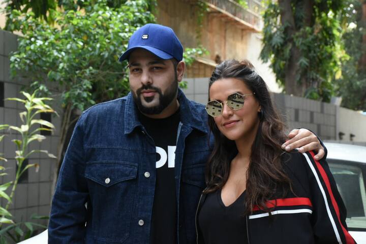 And now, rapper Badshah will be her next guest on the show. Recently, Badshah & Neha were seen posing together for the paparazzi as they meet to record 'No Filter Neha 3'. (Photo: Manav Manglani)