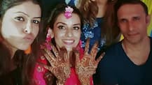 Ekta Kaul & Sumeet Vyas' pre-wedding rituals begin, here are pics from mehendi ceremony!