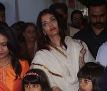Ganesh Chaturthi 2018: Aishwarya Rai with daughter Aaradhya & mother snapped for Ganpati darshan!