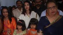 Ganesh Chaturthi 2018: Aishwarya Rai with daughter Aaradhya & mother snapped for Ganpati darshan!