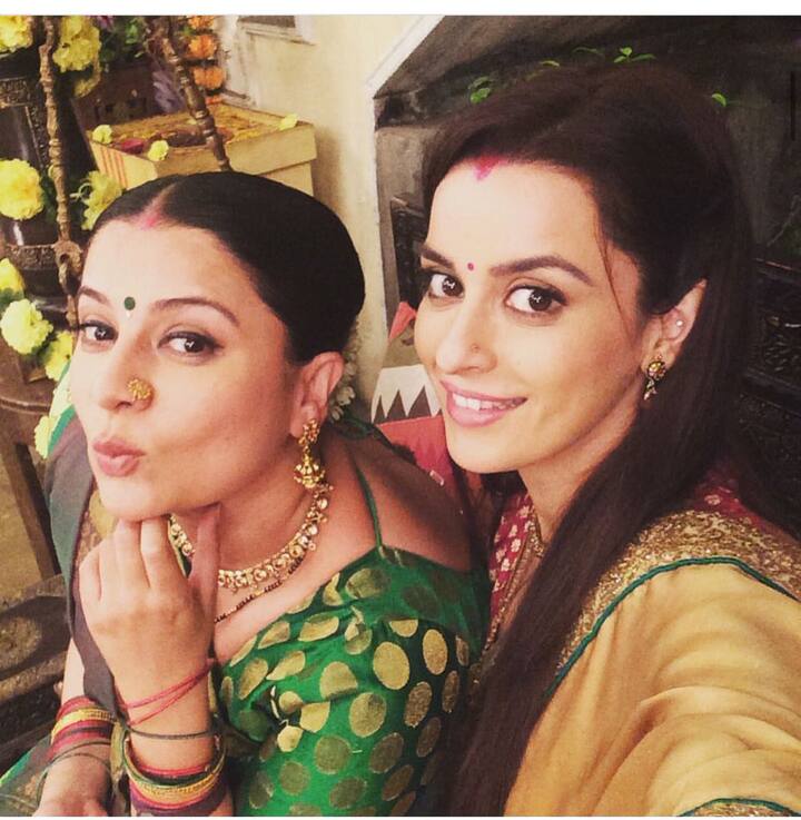 And now, Ekta's on-screen mother-in-law from 'Mere Angne Mein', Suchita Trivedi is set to tie the knot with Nigam Patel at the age of 41. (Photo: Instagram)