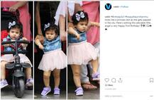 Happy Birthday! Inaaya Naumi Kemmu turns 1: Taimur Ali Khan arrive at bash with mom Kareena Kapoor Khan!