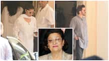 RIP Krishna Raj Kapoor: Big B, Anil Kapoor, Kajol, Kareena & other celebs arrive at  Chembur residence to pay last respect!