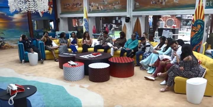 Between Srishty, Karanvir, Somi-Saba and Anup-Jasleen - Who do you think will get evicted from 'Bigg Boss 12' this week? Tell us in the comments section below! (Photo: Colors)
