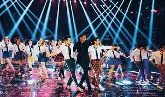 Later, the 'Men in Black actor was spotted on the sets of Tiger Shroff, Tara Sutaria & Ananya Panday's 'Student of The Year 2'. And (Photo: Instagram)