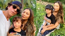 Gauri Khan leaves for Alibaug for her 48th Birthday celebrations with son Abram Khan! PICS!
