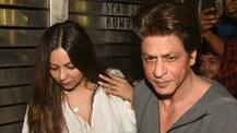 PICS: SRK protects Gauri Khan from fans at Zoya Akhtar birthday bash!
