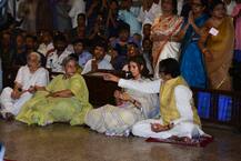 Durga Puja 2018: Amitabh Bachchan celebrates Maha Ashtami with wife Jaya & daughter Shweta Nanda; SEE PICS