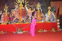 Durga Pooja 2018: Katrina Kaif looks resplendent in a saree as she seeks the blessings from Goddess Durga!