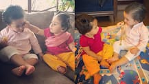 PICS: Taimur & Inaaya look adorable as they celebrate Navratri together!