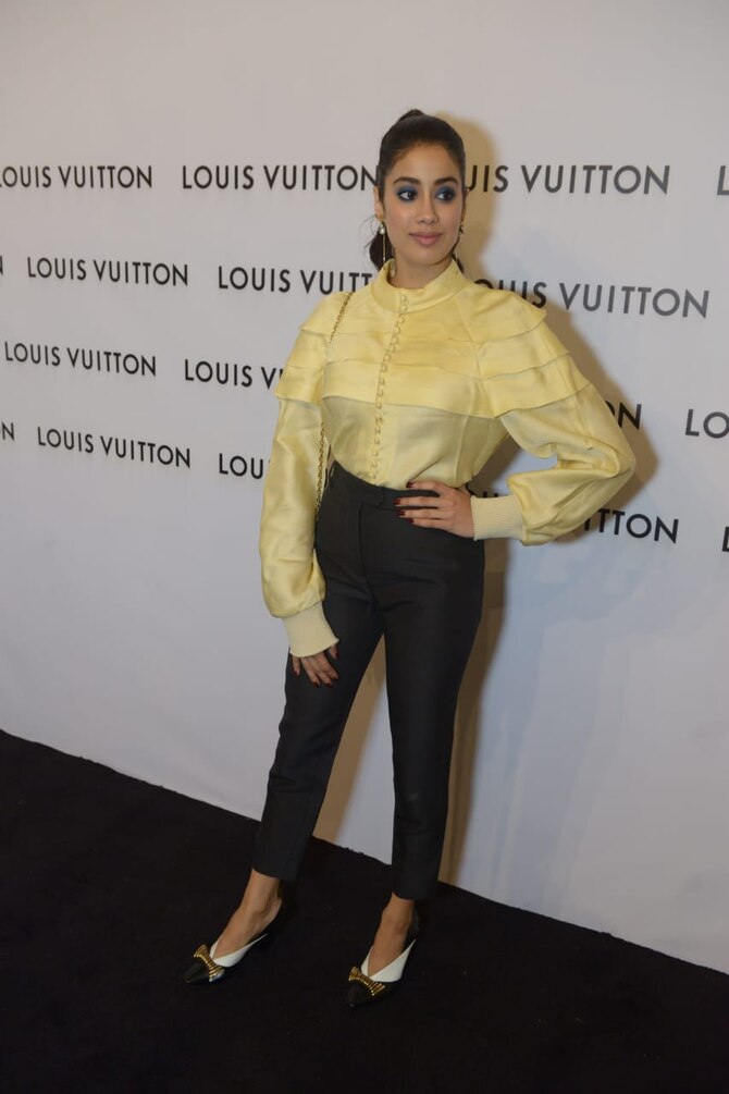 Janhvi Kapoor, Khushi Kapoor and Disha Patani look chic at the Louis Vuitton  store launch event in Delhi