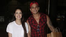 PICS: Newlyweds Prince Narula & Yuvika Chaudhary get snapped as they return from honeymoon!