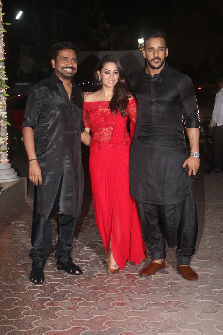 Anita Hassanadani with hubby Rohit Reddy. (Photo: Manav Manglani)